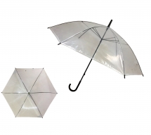【１Ｓ】
５０ｃｍビニール傘
６本骨　手開きタイプ
透明
