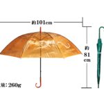 【３Ｃ】６０㎝ビニール傘手開き式８本骨 カラー
