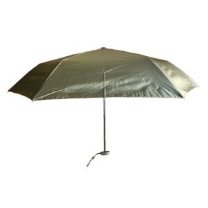 【２４】５５㎝３段折傘手開き式６本骨　晴雨兼用