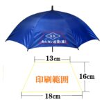 【１１Ｐ】６０ｃｍポリエステル傘 ８本骨　ワンタッチタイプ カラー（名入れ）