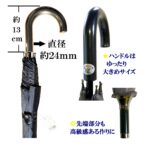 【１２Ｐ】７０ｃｍポリエステル傘 ８本骨　ワンタッチタイプ グラス骨（名入れ）